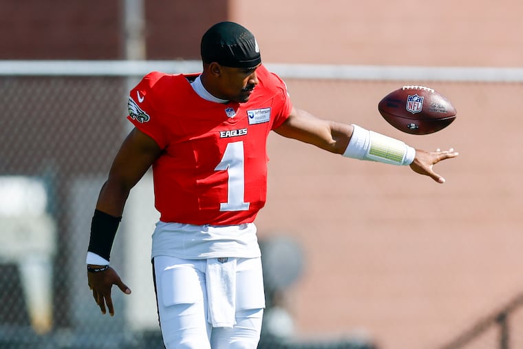 The Eagles will take on the New England Patriots Saturday night, but don't expect to see Jalen Hurts on the field.