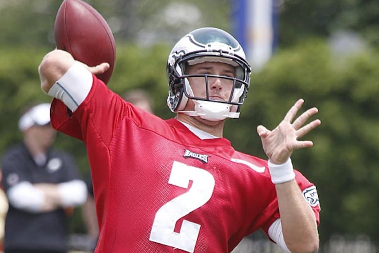 Eagles rookie quarterback Matt Barkley. (Akira Suwa/Staff Photographer)