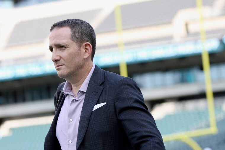 Eagles general manager Howie Roseman.