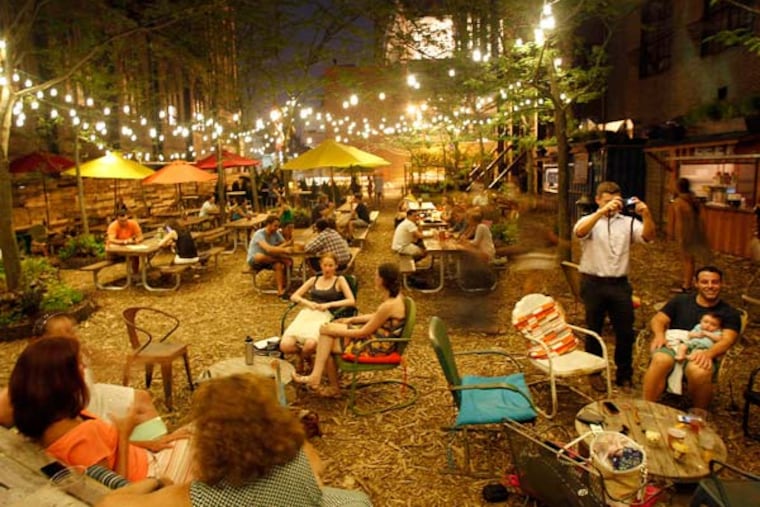 The Pennsylvania Horticultural Society Pop Up South Street.