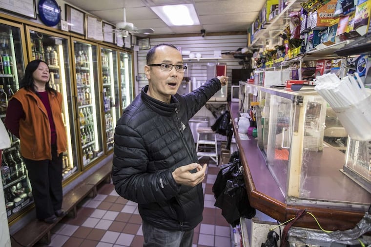 Bill Chow, the former owner of Kennys Seafood & Steak in Germantown, spoke on Monday, Nov. 27, at the beer deli about how a customer had tried to throw bleach on him.