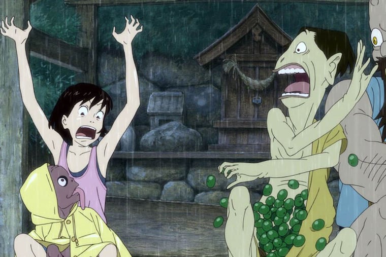 A LETTER TO MOMO
Directed by Hiroyuki Okiura
The second film by Hiroyuki Okiura (director of Jin-Roh: The Wolf Brigade and animator on Ghost in the Shell and Akira) is a wonderfully expressive, beautifully hand-drawn tale that combines whimsy and kinetic humor with deeply felt emotion and drama. The last time teenager Momo saw her father before his sudden death they had a fight—and now all she has left to remember him by is an unfinished letter with only the words "Dear Momo." Moving with her mother to a remote but beautiful island, Momo at first suspects their house is haunted. She soon discovers three goblin spirits living in the attic, mischievous creatures that only she can see who, constantly hungry, create mayhem as she tries desperately to keep them hidden. But these funny monsters have a serious side and may hold the key to helping Momo discover what her father had been trying to tell her. Seven years in the making, A Letter to Momo builds to a bravura finale—a frantic chase featuring thousands of squirming, morphing ghosts and spirits that is the best cinematic flight of supernatural fancy in many years.