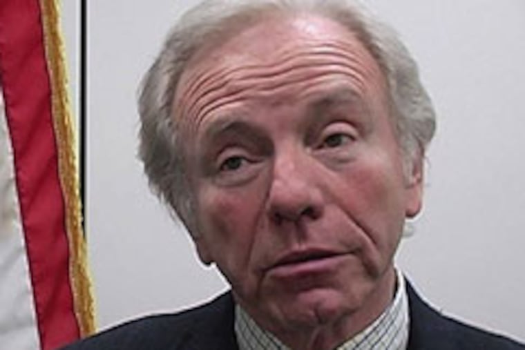 Sen. Joseph Lieberman appears in Burstein's 35-minute documentary about young people and voting.