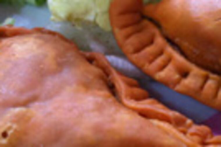 Empanadillas from Sandbox Cafe.