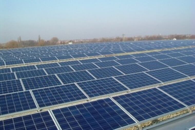 This solar project in Germany was completed by SunTechnics Energy Systems and Epuron.
