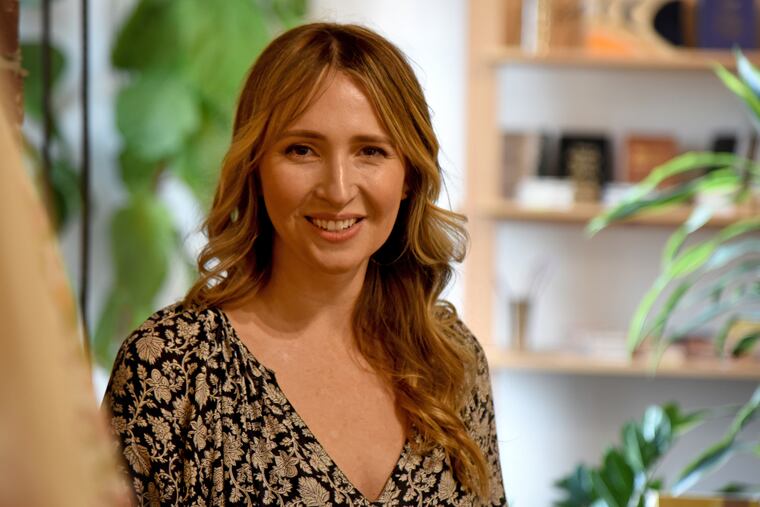 Amy Voloshin, new well known designer in Philly in her Kensington studio/showroom Nov. 21, 2019.