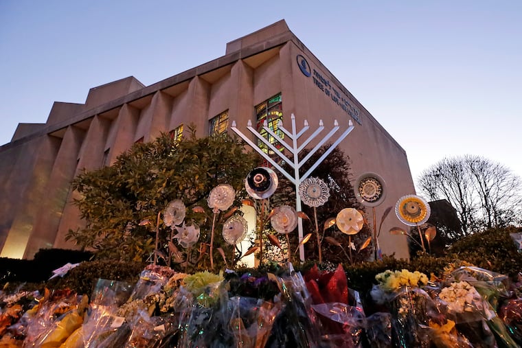 The Tree of Life Synagogue in the Squirrel Hill neighborhood of Pittsburgh.