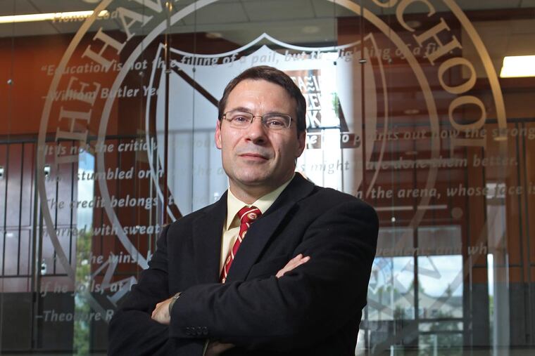 John A. Nagl was charged with simple assault after a dispute with his son, 15.