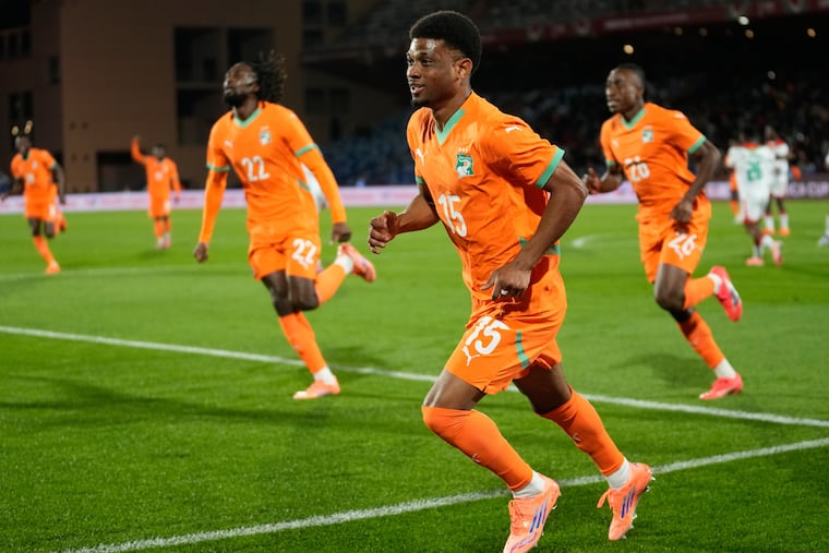 Amad Diallo (center) will lead the Ivory Coast in the World Cup, but first against Union II, the second team of the Philadelphia Union, on Monday, June 8.