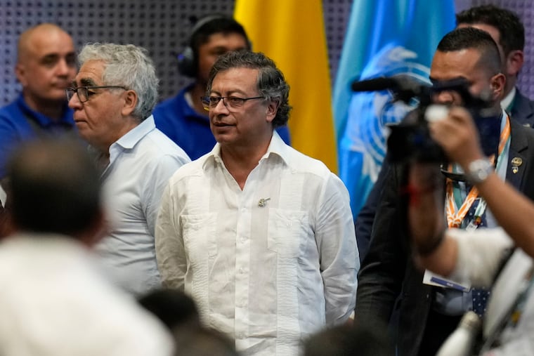 Colombian President Gustavo Petro.