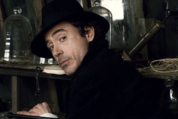 Guy Ritchie's "Sherlock Holmes" is violence with an impish sense of humor, and he may have found the perfect imp in Robert Downey Jr.