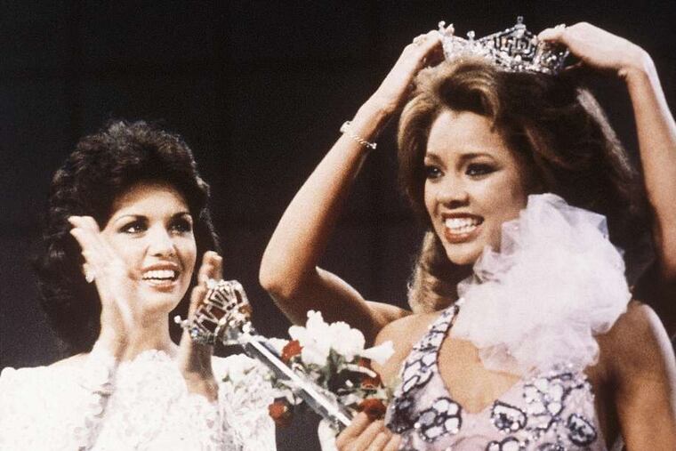 ASSOCIATED PRESS Vanessa Williams getting crowned Miss America '83. Let's hope tomorrow she's Miss Unapologetic.