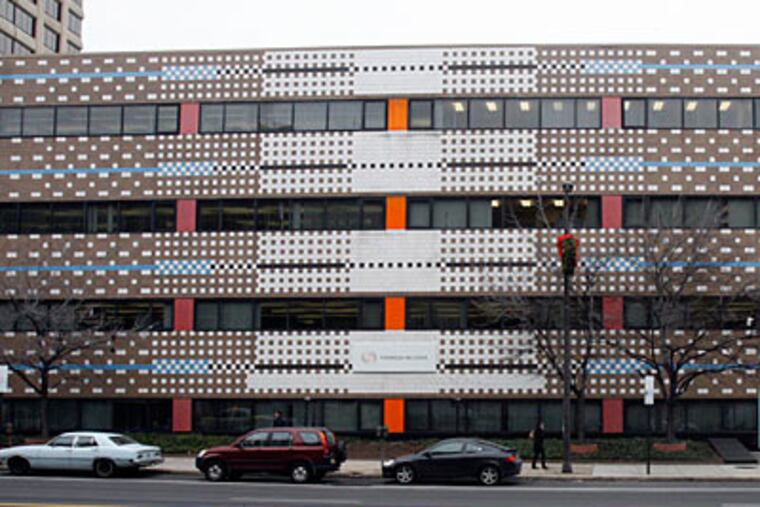 Drexel University will use a $25 million gift to renovate buildings at 3501 Market St. (shown) and 3401 Filbert St. for its College of Arts and Design. (Bonnie Weller / Staff Photographer)