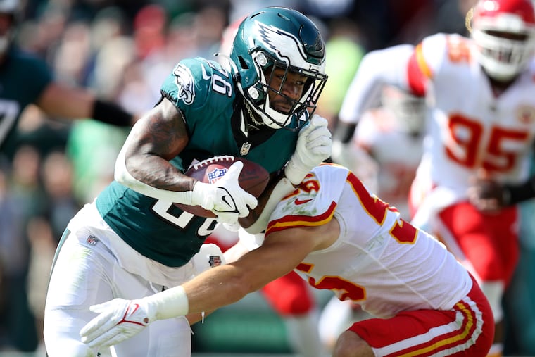 Since Miles Sanders was drafted in 2019 he’s made 24 plays of 20 yards or more, more than twice as many as his replacements.