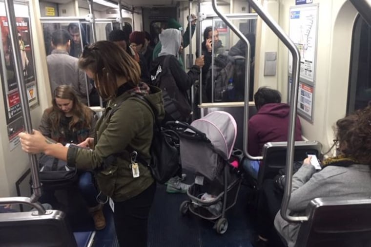 Stop schedules and seats have been reconfigured for the Market-Frankford Line.