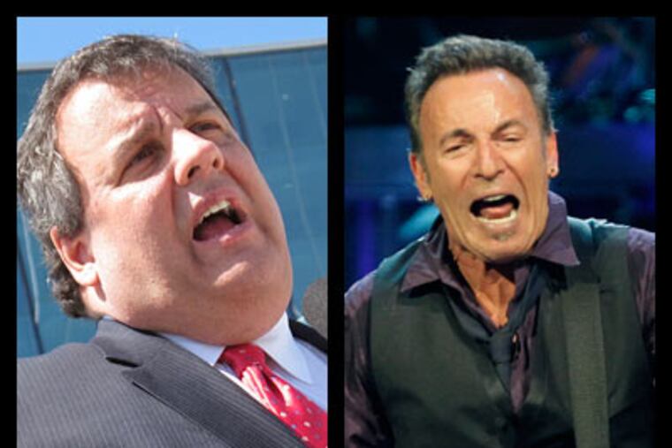 Gov, Christie said he wouldn't critique Bruse Springsteen's new album, "Wrecking Ball," until he had heard its songs live. He's going to Thursday's concert.