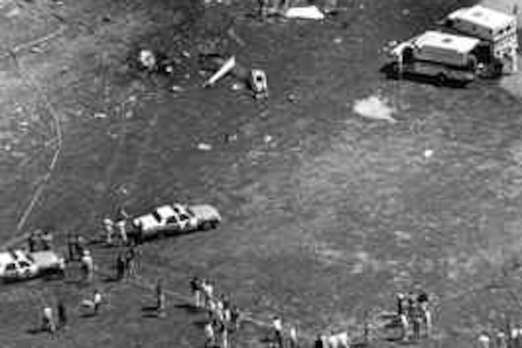 A helicopter and a plane carrying Sen. John Heinz collided over Merion Elementary School in 1991, killing Heinz, four pilots, and two children. Marvin Gold was Merion's principal at the time.