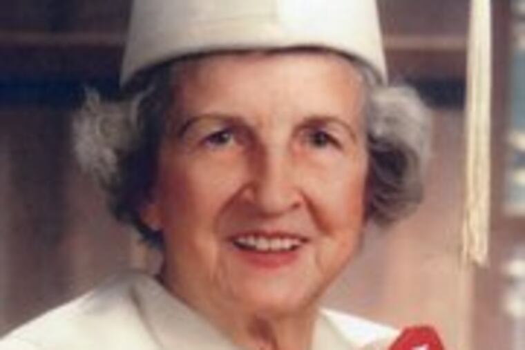 Marie A. Breslin-Braksator-Dingas returned to Olney High to complete an education that was interrupted by the Depression.