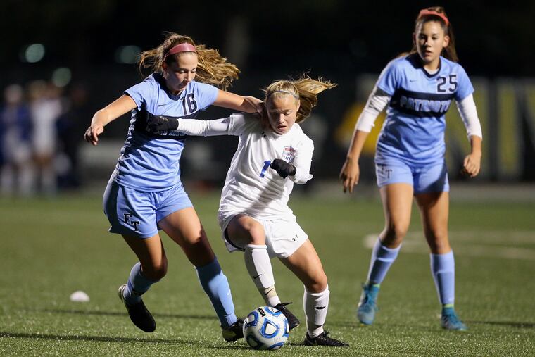 Washington Township's Amanda Attanasi (1) scored three goals and added two assists in a win on Thursday.