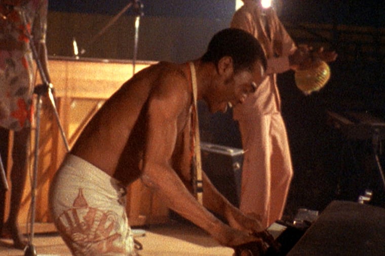 Fela Kuti in the documentary of the pioneering Nigerian musician, who died of AIDS in 1997. Much of the content is from the Tony- winning musical. MICHELE BUONO / Piero Riccardi