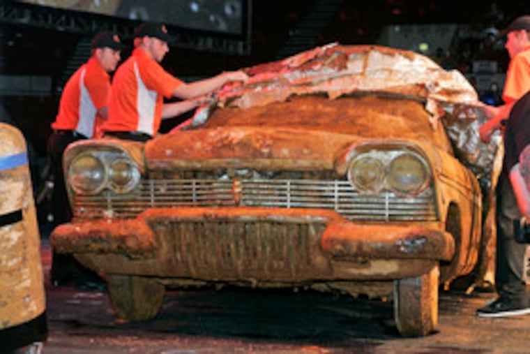 Burying the car 50 years ago was the brainchild of Frank X. Long, a groundbreaking public-relations executive who wound up in Philadelphia.