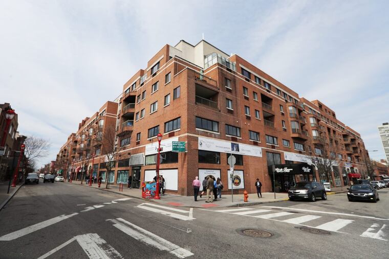 Abbotts Square, on the 200 block of South Street.