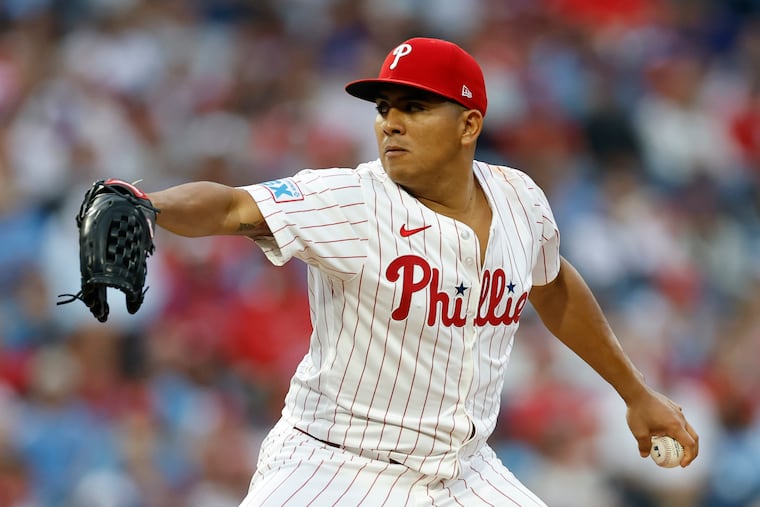 Ranger Suárez had a 3.38 ERA over eight seasons with the Phillies.