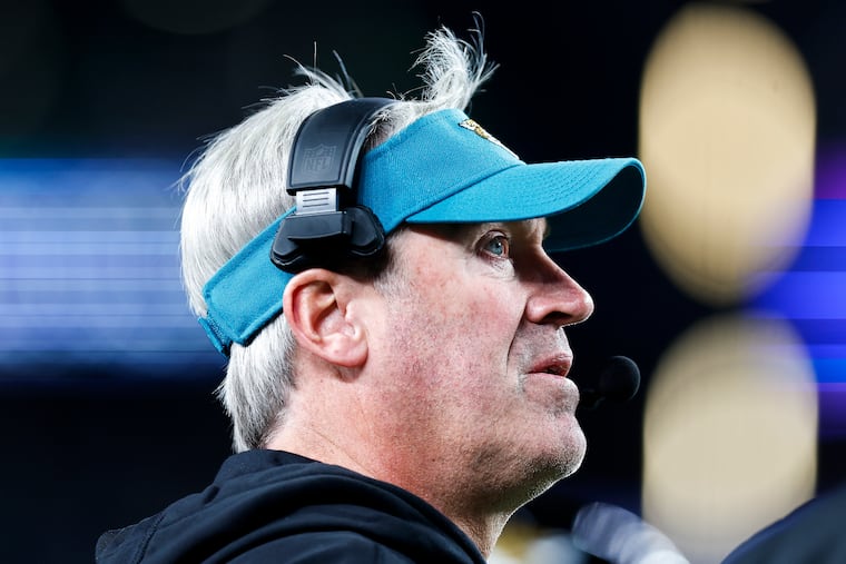 Doug Pederson spent five seasons with the Eagles — including the Super Bowl season in 2017 — and three with Jacksonville Jaguars.