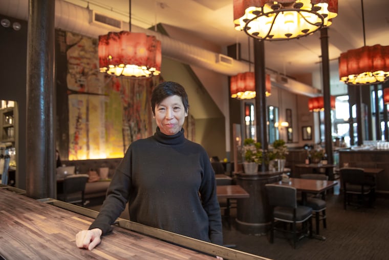 Ellen Yin, owner of Fork stands in her Old City establishment on March 1, 2021.