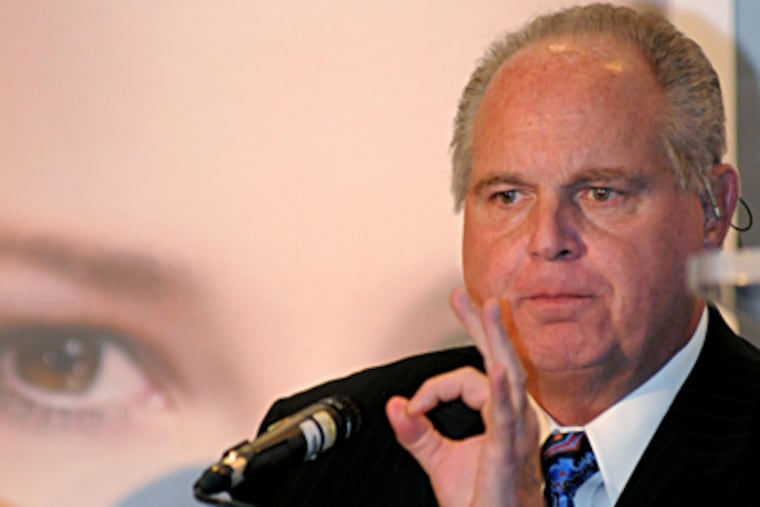 Rush Limbaugh has drawn fire for calling law student Sandra Fluke a "slut." (Brian Jones / Las Vegas News Bureau)