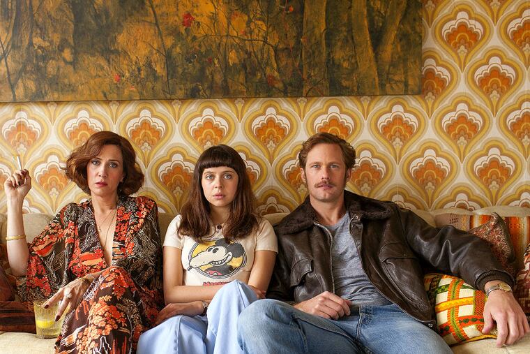 Love the one you're with: (from left) Kristen Wiig, Bel Powley, and Alexander Skarsgård in "The Diary of a Teenage Girl." (Sony Pictures Classics)