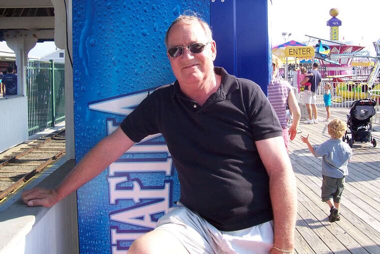 Heart patient Neil Paulsen of Manasquan, N.J., now takes it easy on hot days.