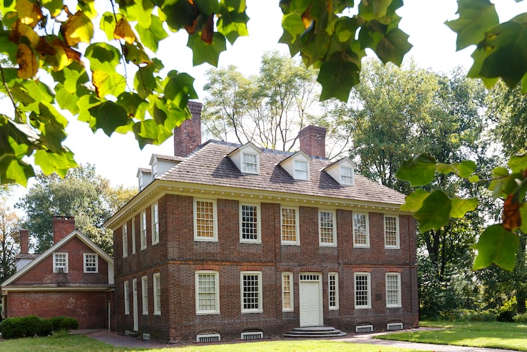 The exterior of the Stenton Museum.