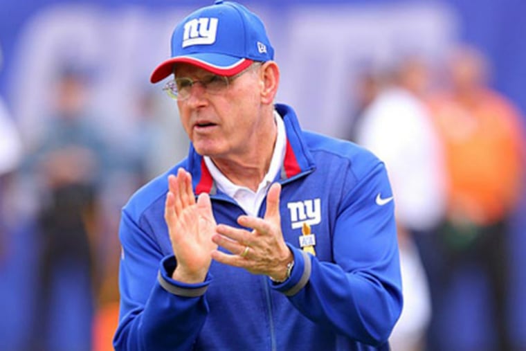 Former New York Giants head coach Tom Coughlin.