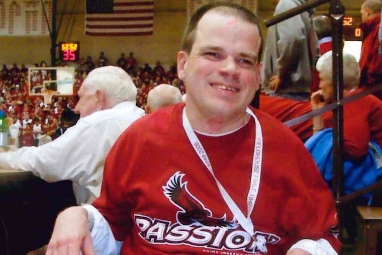 Chris DiJulia was a fixture at St. Joseph's basketball games for decades.