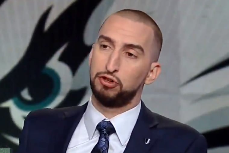 Ahead of the Eagles Super Bowl parade, the team’s social media crew wanted to remind fans that FS1 host Nick Wright called the Birds pretenders heading into the playoffs.