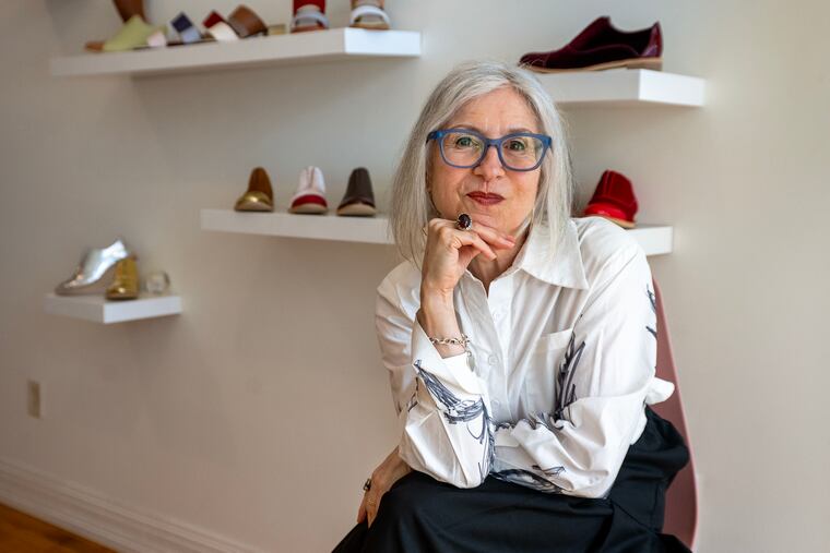 Elena Brennan at Bus Stop Boutique. After 18 years and a new shoe line, she is closing and amping up her online presence.