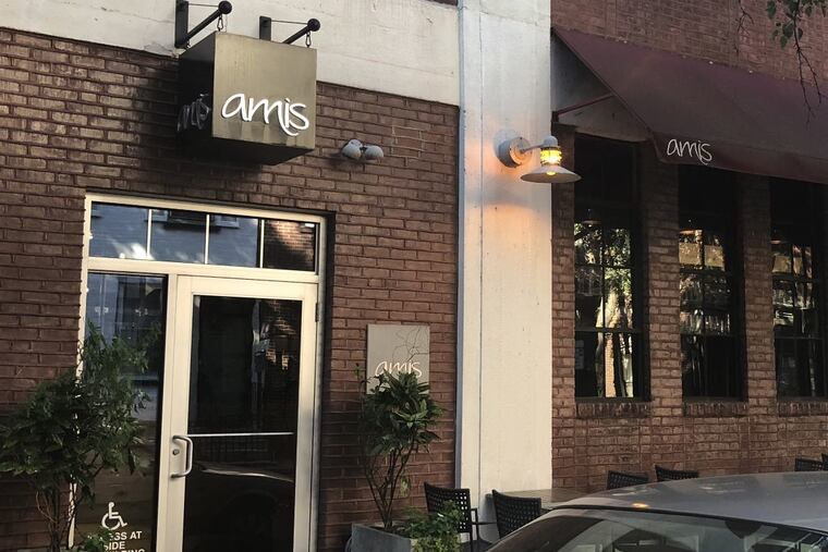 Amis, at 13th and Waverly Streets, opened in early 2010.