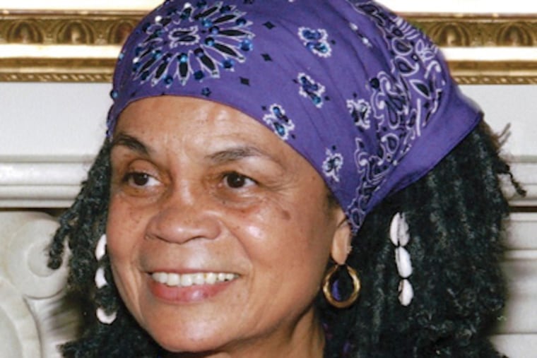 Sonia Sanchez, 77, will be named Philadelphia's first poet laureate.