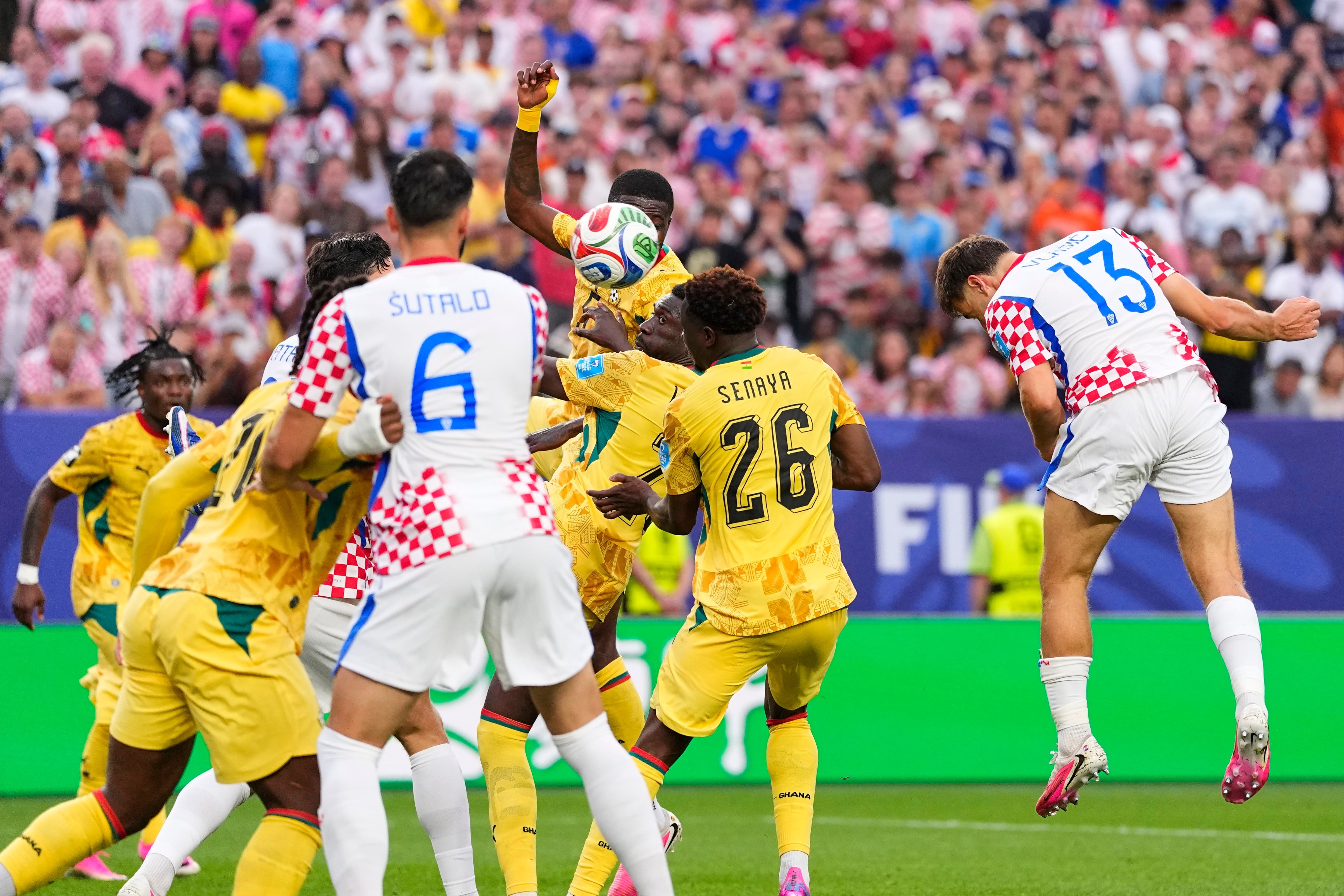 Vlašić scores winner as Croatia beats Ghana 2-1 to reach World Cup knockout stage