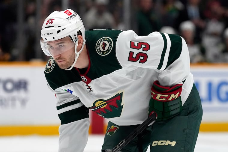 The Flyers have high hopes for David Jiříček, whom they acquired from Minnesota at the trade deadline.