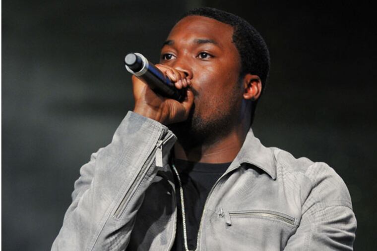 Rapper Meek Mill performs onstage at the 25th Annual ASCAP Rhythm & Soul Music Awards honoring the songwriters and publishers of the most performed ASCAP songs on the 2011 R&B/Hip-Hop, Rap and Gospel charts at the Beverly Hilton Hotel on June 29, 2012 in Beverly Hills, California. (Photo by Bucci/PictureGroup)