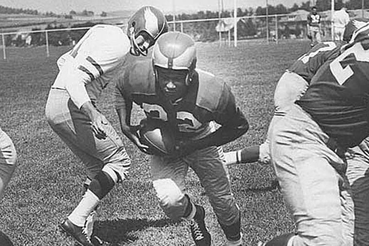 Ralph Goldston scored three touchdowns as an Eagles rookie. (Staff file photo)