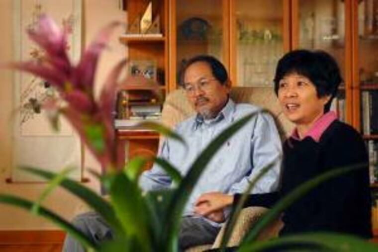 Lee Hsu was with her husband, Charles Hsu, who worked for Rohm & Haas, during a hospitalization for brain cancer in October 2006. He died five months later.