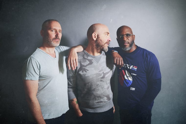 The Bad Plus — with Reid Anderson and Dave King — play their first gig with Philadelphian Orrin Evans right) at South.