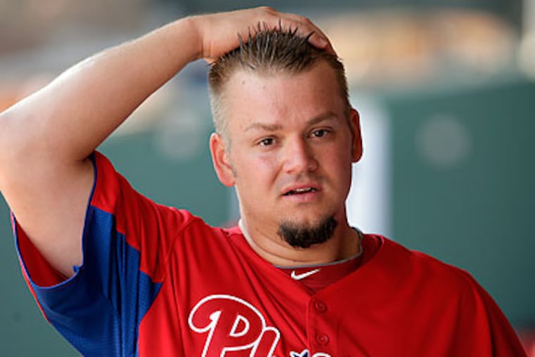 Phillies general manager Ruben Amaro Jr. said it's unlikely that Joe Blanton will return this season. (David Maialetti/Staff file photo)