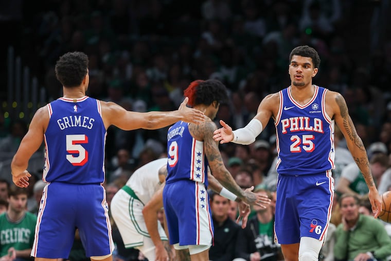 Sixers forward Dominick Barlow had his team option for the 2026-27 season picked up.