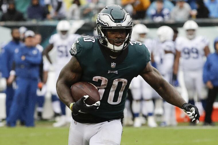 Corey Clement will play for the Eagles against the Vikings.
