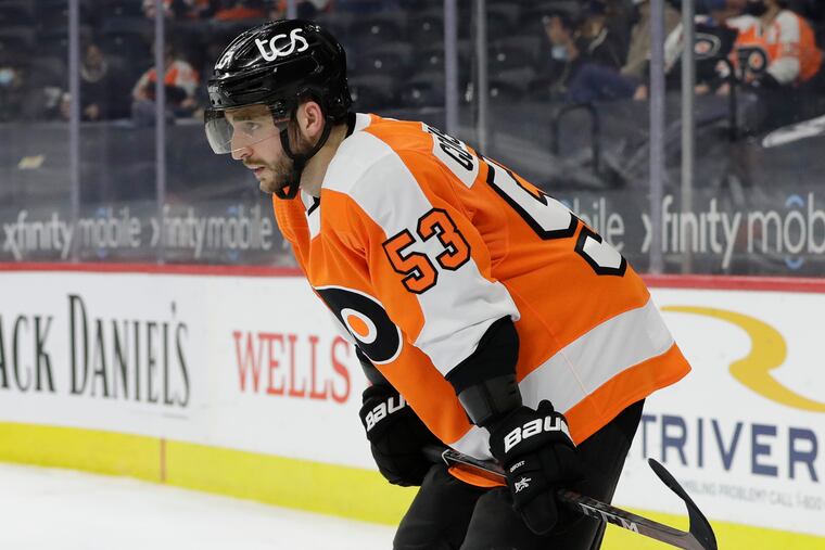 It's been an up and down year for Flyers defenseman Shayne Gositsbehere. He's trying to take it in stride.