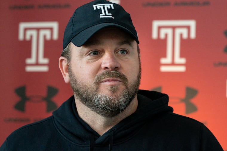 Temple coach Rod Carey.